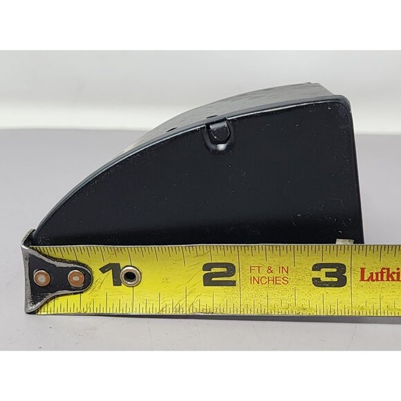 Vintage Japanese Decorative Mini Iron Pin Cushion Wooden Handle Red Felt Accents - Picture 7 of 9